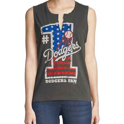 Dodgers NEW $118 Destroy Tank Top  47 Dye House small #1 FAN Stars and Stripes