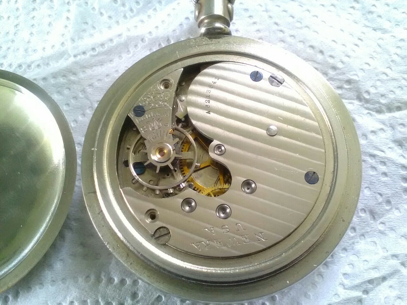 New York Standard Grade New Era 61 Pocket Watch 