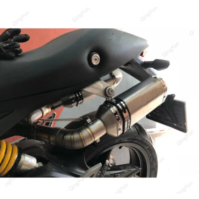 For Ducati Monster 796 795 10-14 696 695 08-14 Motorcycle Exhaust