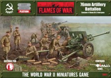 Battlefront Flames of War 15mm SBX11 76mm ARTILLERY BATTALION