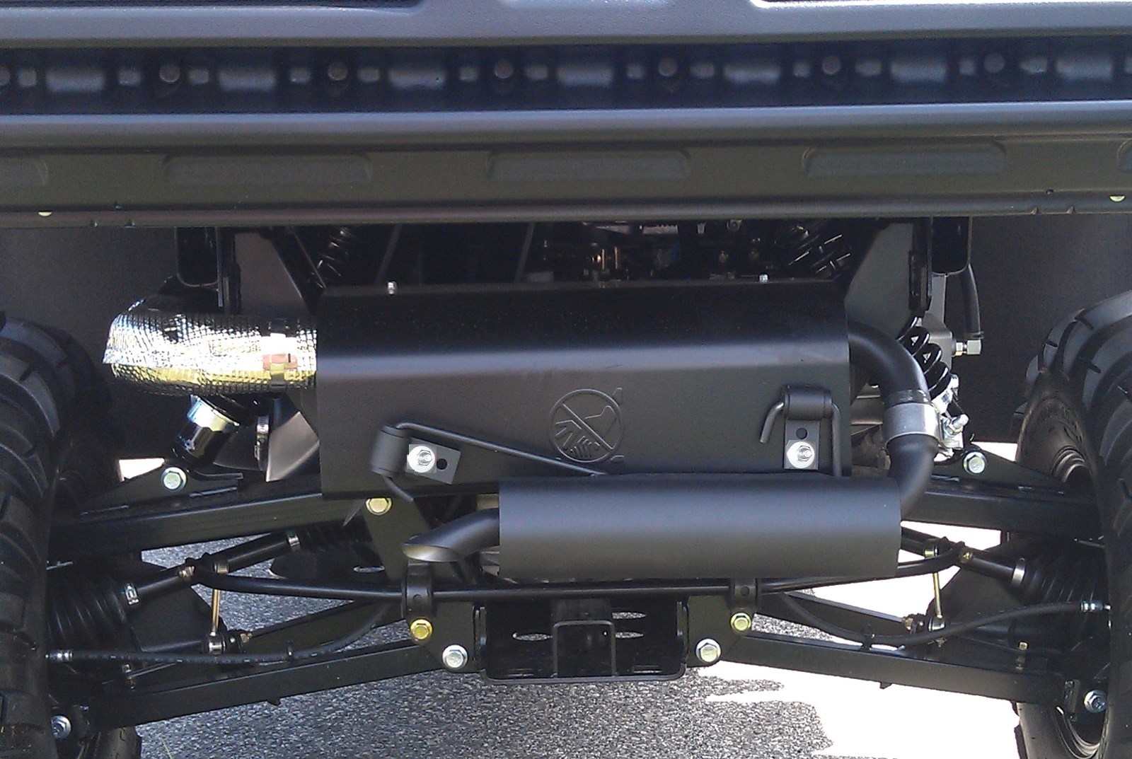 Silent Rider UTV Exhaust Silencer BT825 John Deere Gator 825i /E/ M