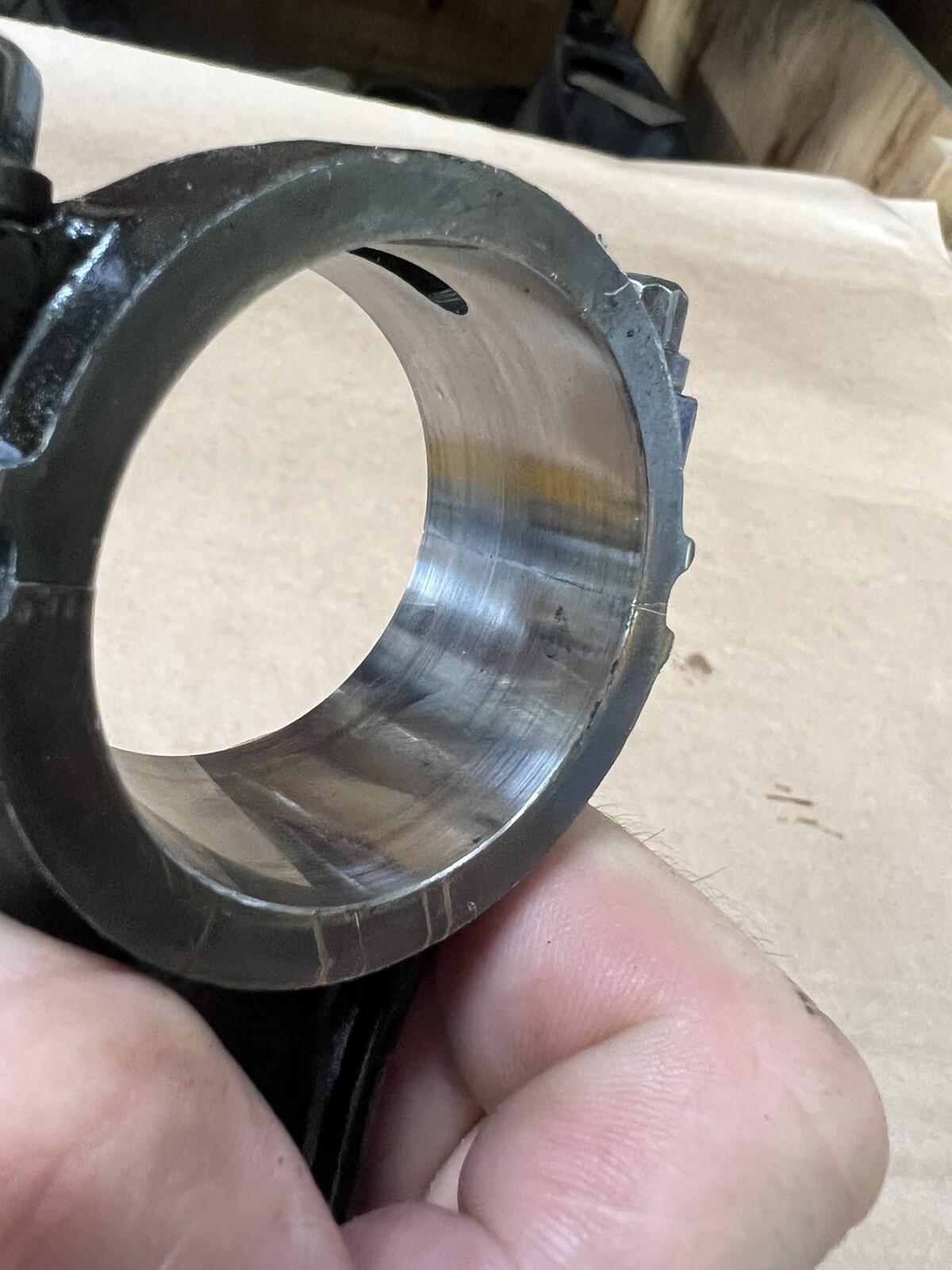 OEM MERCURY ROD PN# 822373A7 & PORT SIDE PISTON PN# 858294T1 (B  