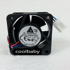 for Delta EFB0412HD fan DC12V 0.12A 40 40 20mm 4cm 3pin