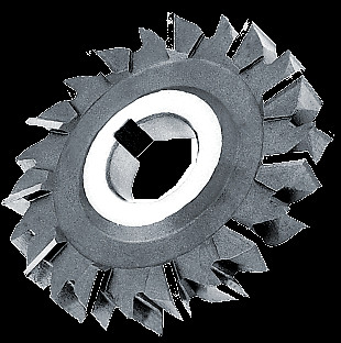 5'' X 11/16'' X 1'' Side Milling Cutter, Staggered Teeth, HSS by MDX