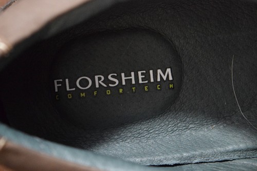 Zapatos Oxford Florsheim para hombre con punta de ala marrón loco cuero caballo 12 D - Imagen 4 de 11