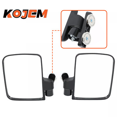 Universal 220Lb Rated Magnet Tractor Side Mirrors For Kubota John Deere Cummins