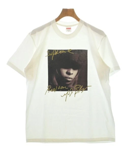 T shirt Supreme/Coupe et Couture Blanc M 2200487634059