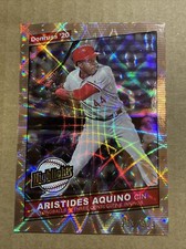 2020 Donruss Aristides Aquino /999 Highlights Silver