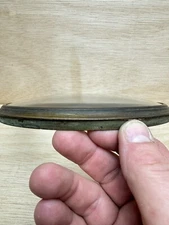 convex bevelled clock glass