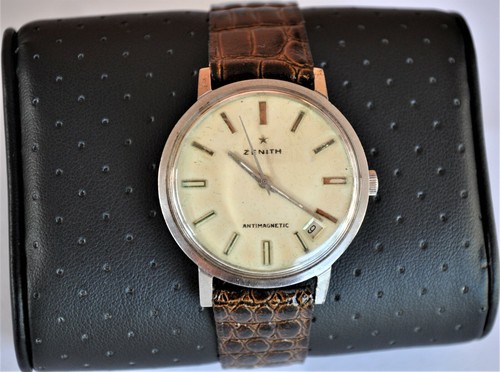 ZENITH STELLINA Data Automatico Antimagnetic Movimento 2562 PC OROLOGIO  VINTAGE | eBay