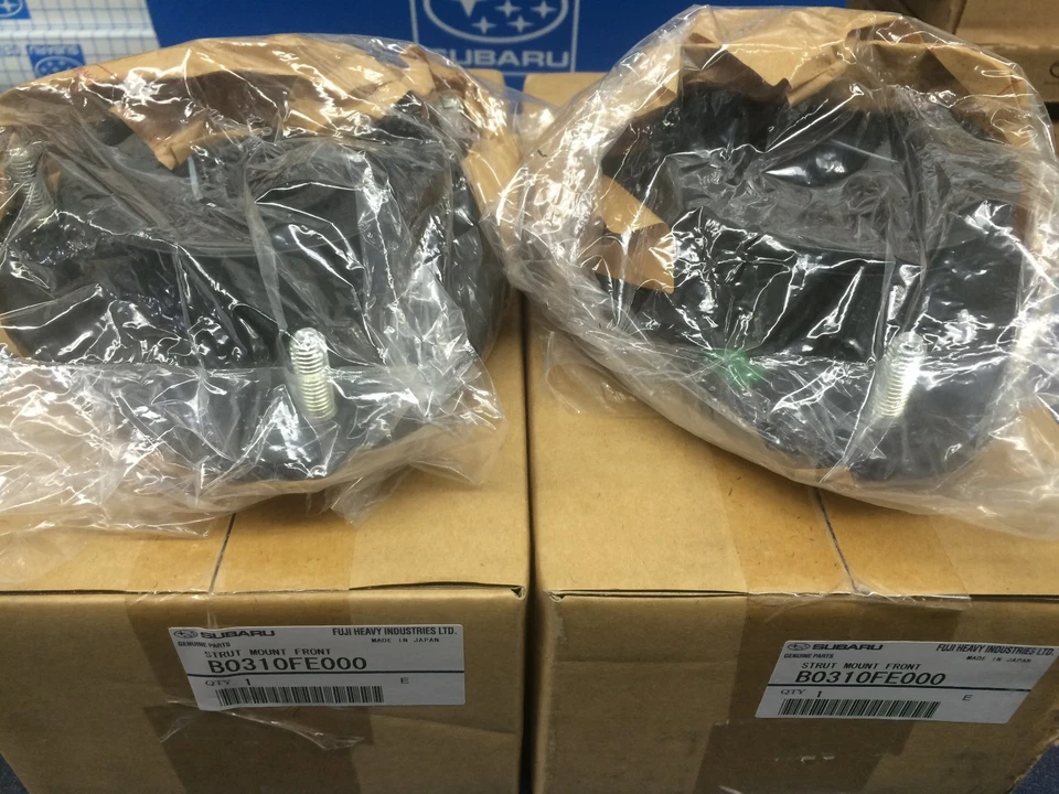 Montajes de puntal delanteros y traseros originales Subaru Grupo N WRX Forester STi SET TURBO OEM Foto 2 de 4