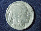 1936S 5c BUFFALO NICKEL VF  BN163