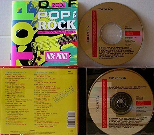 Top of Rock (1991, Sony) Mother's Finest, Stranglers, Toto, Men at Work.. [2 CD] - Bild 1 von 1
