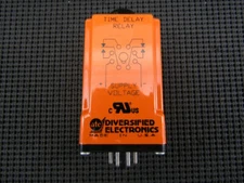 ATC Diversified TDL-24-AKA-010 Flasher Time Delay 10A @ 250V 24VDC Res 1-10 Sec