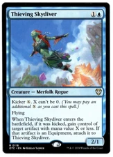 Thieving Skydiver 0118 Non Foil Rare Outlaws of Thunder Junction MTG NM
