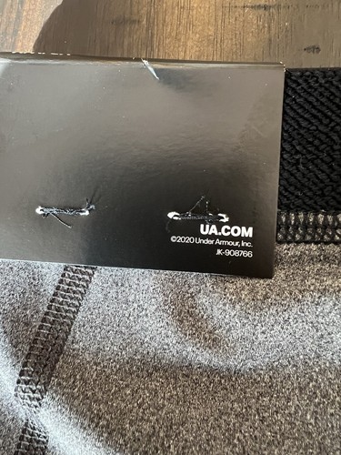 NUOVO pantaloncino donna Under Armour HeatGear Middy compressione grigio taglia media - Foto 16 di 16
