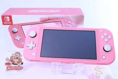 Nintendo Switch Lite Coral [Rank :S] W/USB cable【 Region Free