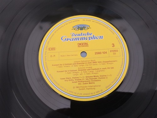 DG 2741 026 Vivaldi The Four Seasons/ Ida Haendel Zukerman Stern Mintz NM DBL LP - Picture 3 of 6