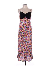 Rixo London Women Black Cocktail Dress L