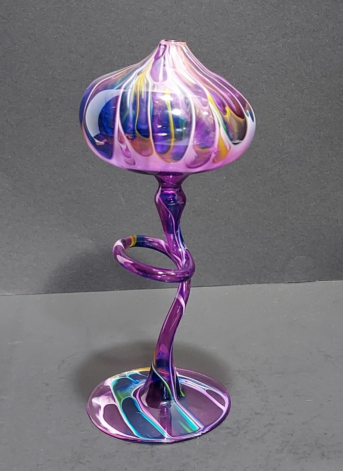 Пламя зарево ручной работы художественное стекло масляная лампа разноцветный  - Изображение 4 из 4