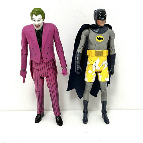 Batman Clásico 1966 Serie de TV Joker & Batman Figura César Romero Mattel 2013 - Imagen 1 de 6