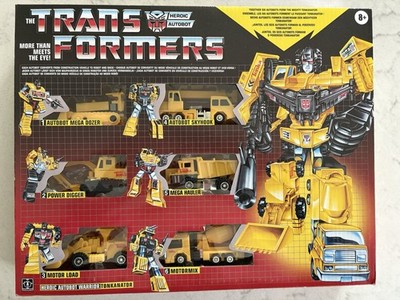 TONKANATOR yellow devastator Transformers Tonka Collaborative 2022 target NEW