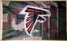 Atlanta Falcons Woodland Camo Camouflage Flag 3x5 With Grommets Football Nfl