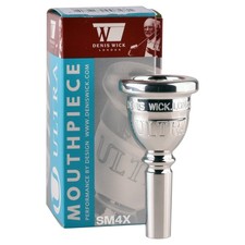 Denis Wick Steven Mead Ultra Euphonium Mouthpiece Silver Plated