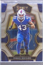 2022 Select Terrel Bernard RC #113 Bills