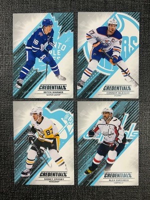 2024-25 Upper Deck Credentials Hockey Base Singles  *YOU PICK*