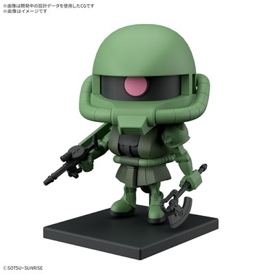 Zakupla-kun DX Set runner ver. parts colored model kit gundam Zaku