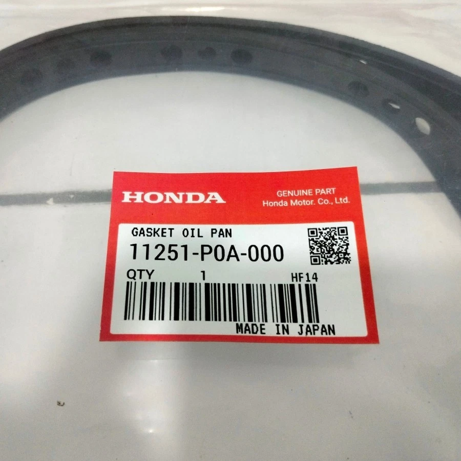 Engine Oil Pan Gasket Fit For Honda Prelude 1992-1995 11251-P0A-000 OEM/Original - Imagem 3 de 3