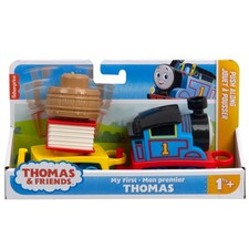 Fisher-Price Thomas  Freunde My First Schiebelokomotive Thomas mit Waggon