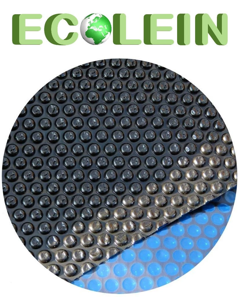 Solarfolie Solarplane ∅ 500 cm blau schwarz Ecolein® 400 µm Abdeckung Pool - Bild 4 von 4