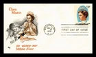 DR JIM STAMPS US COVER CLARA MAASS HEROIC NURSE FIRST DAY ISSUE MARQ CACHET