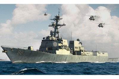 HobbyBoss 83414 US Destroyer Forrest Sherman DDG-98 1/700 Scale Model Kit