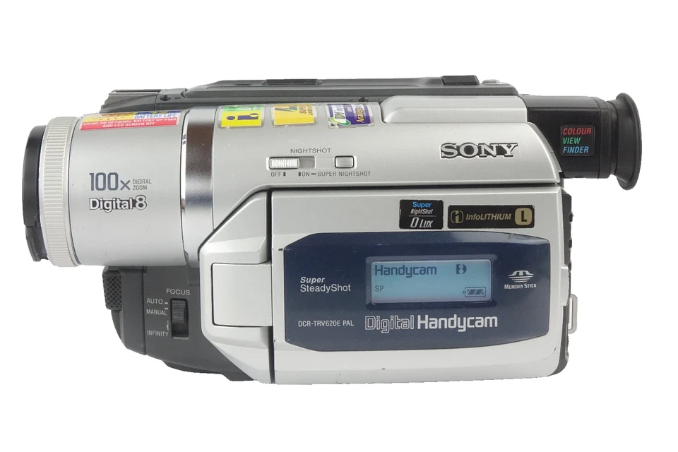 SONY DCR-TRV620E PAL Digital 8 (Hi8, Video8) Handycam Camcorder +DV-IN/OUT "TOP" - Bild 4 von 4
