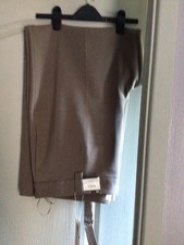 Ladies KHAKI Brown Wide Leg Trousers, Size 20 REGULAR from M & S