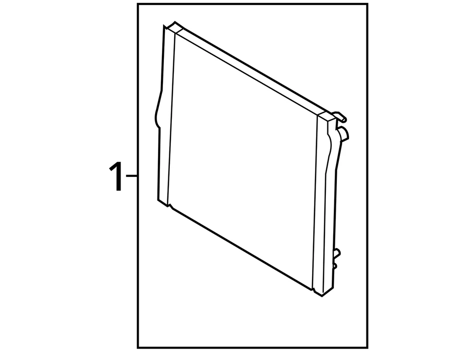 Radiator 6 Cylinder xDrive35i Turbo Main Fits 08-14 BMW X6 817417 Foto 3 de 4
