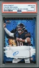 2024 Topps Finest Caleb Williams Blue Checkerboard /99 Rookie Auto PSA 9