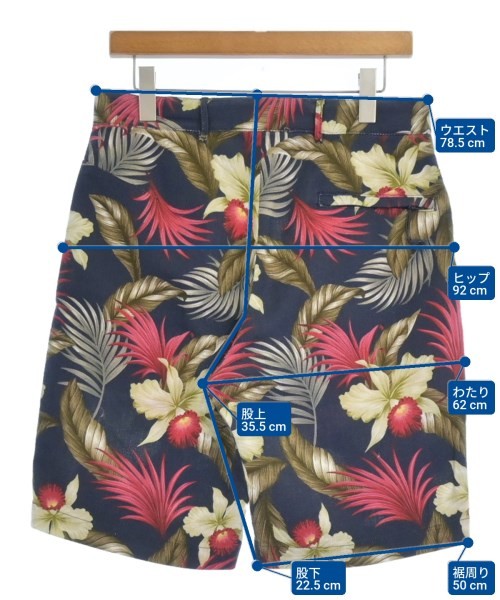 Engineered Garments Shorts NavyxRedxKhakietc.(Pat… - image 8