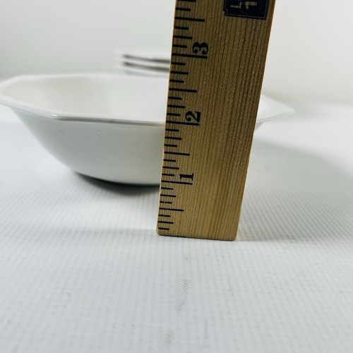 Set of 4 Johnson Brothers HERITAGE WHITE 6-7/8" Cereal Soup Bowls England - Picture 6 of 6