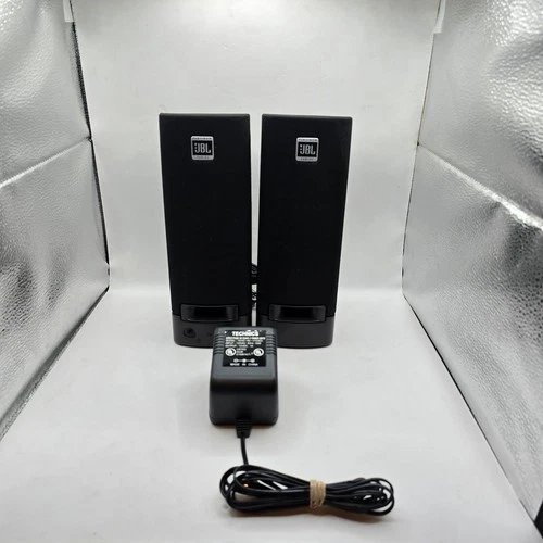 JBL Platinum Series Computer Speakers Wired Model SP08A11 With Adapter Tested