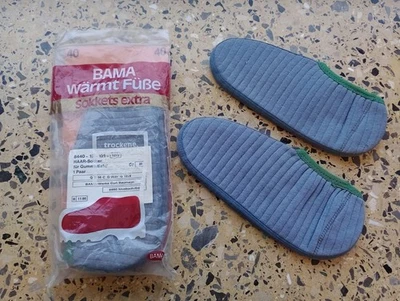 BAMA Haarsocken NEU für Gummistiefel,häufig genutzt und ideal als HAUSPANTOFFELN
