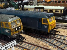 Hornby R2486 OO Gauge Class 50 50013 Agincourt BR Blue Diesel Loco Serviced