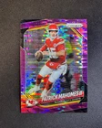 2025 Panini Prizm Patrick Mahomes II Purple Pulsar Prizm #26 Kansas City Chiefs