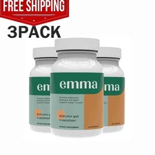 3X Emma Gut Health Doctors Endorsed Supplement - 60 Capsules