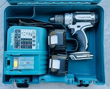 Makita BDF452HW Drill Set w/ 2 Fresh 6.0 Ah High-Capacity Batteries-Great Value!