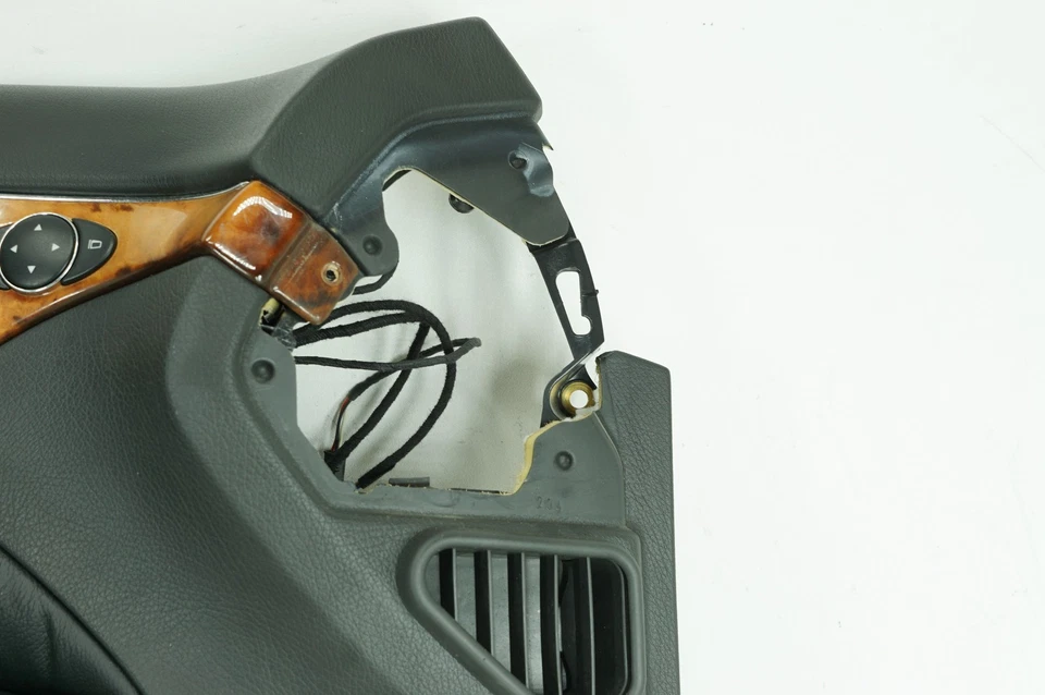 03-06 梅赛德斯 W211 E500 原始设备制造商 左前 LH 内门板 黑色 ASSY 5105 — 第 2/4 张图片