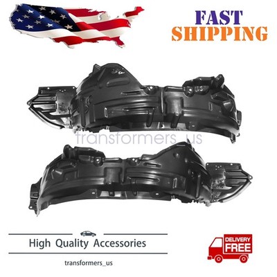 Front Driver & Passenger Side Fender Liner Set For 2018-2019 Toyota C-HR